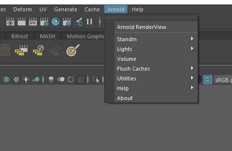 how to render with arnold in maya 2017