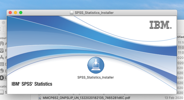 how to access spss on mac once downloaded