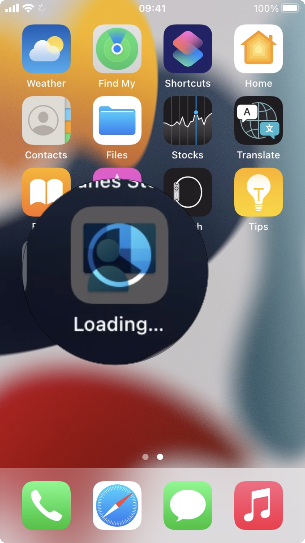 3.0_iPhone_Home_Screen_-_Company_Portal_Loading.png