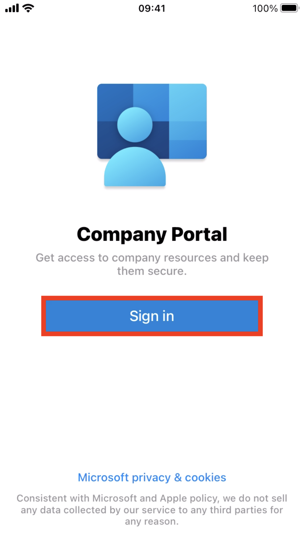 3.2_Company_Portal_-_Sign_In_Button.png